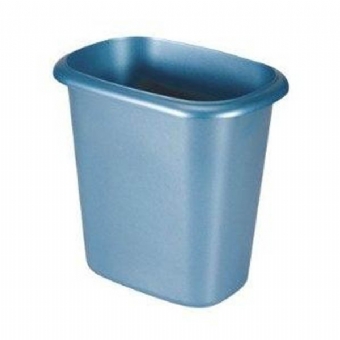 Blue Trash Can 8 qt