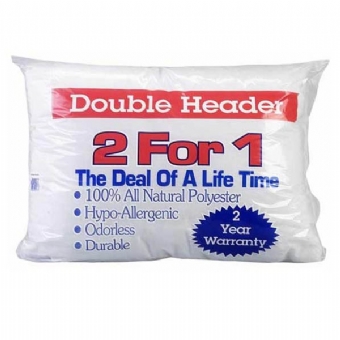 Double Header Pillow