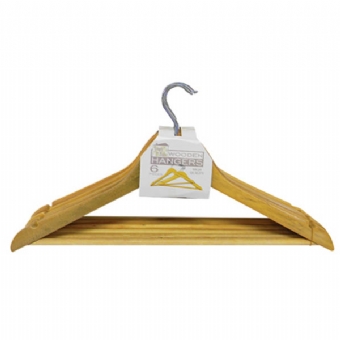 Woode Hangers Pk of 6